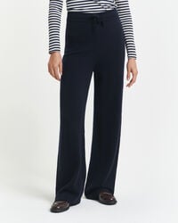 Pantalon en laine tricotée