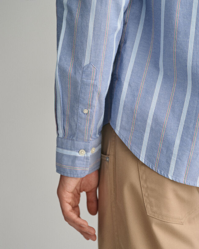 Chemise regular fit en coton Oxford à rayures Archive 