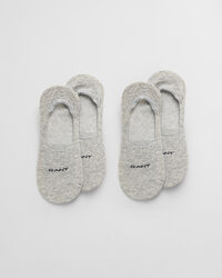 Lot de 2 paires de chaussettes invisibles