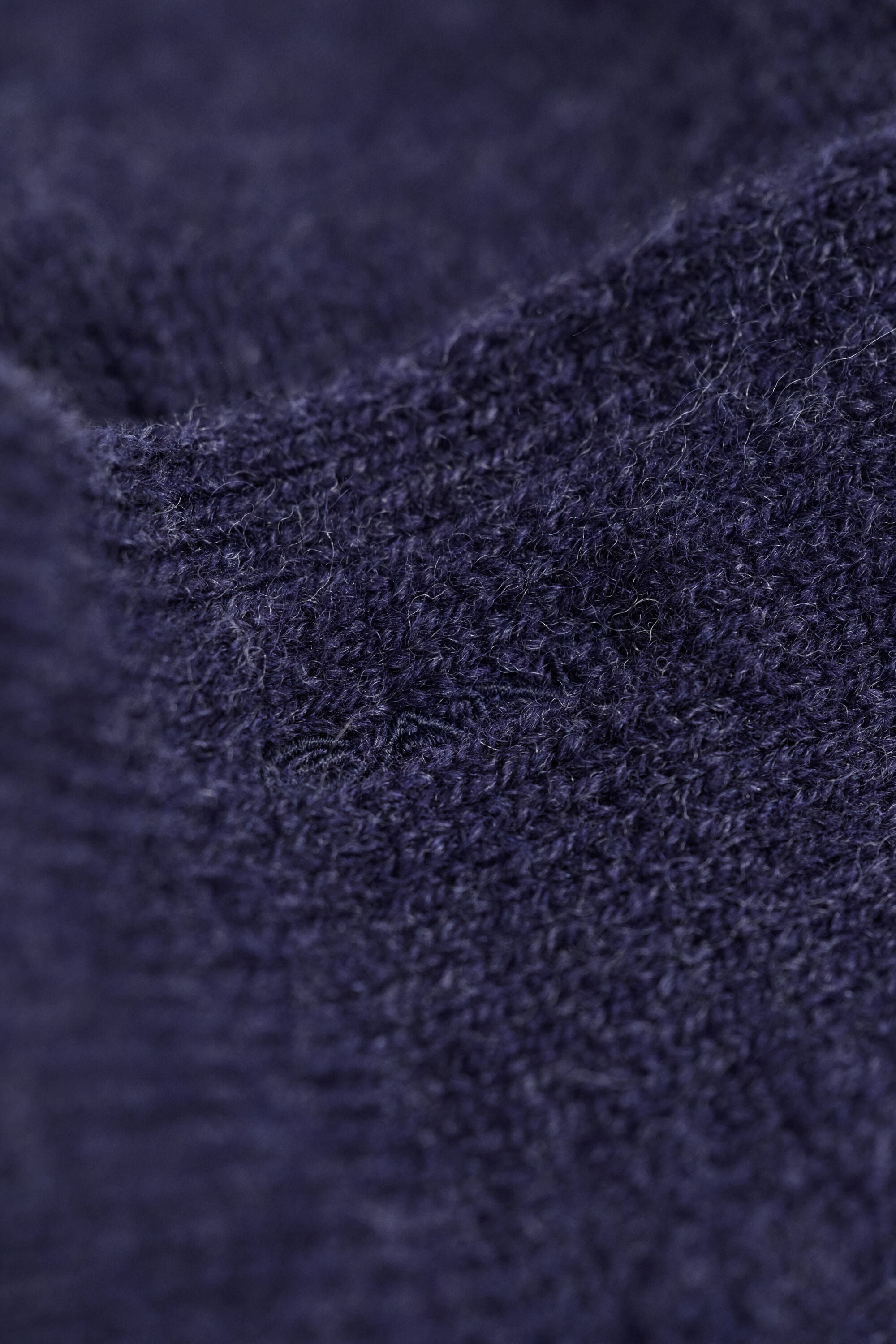 Foulard triangulaire en laine et cachemire