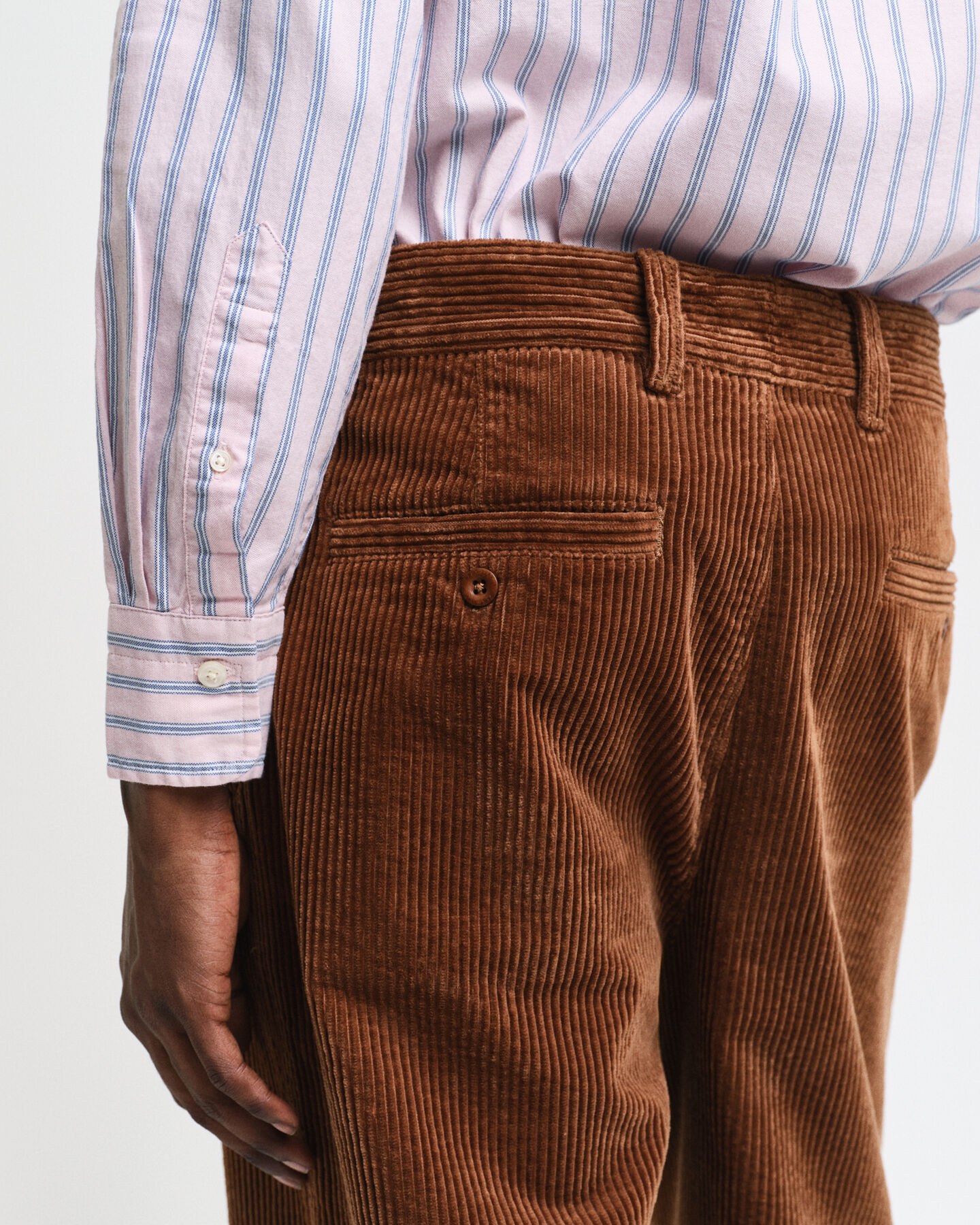 Chemise regular fit en coton Oxford à rayures Archive