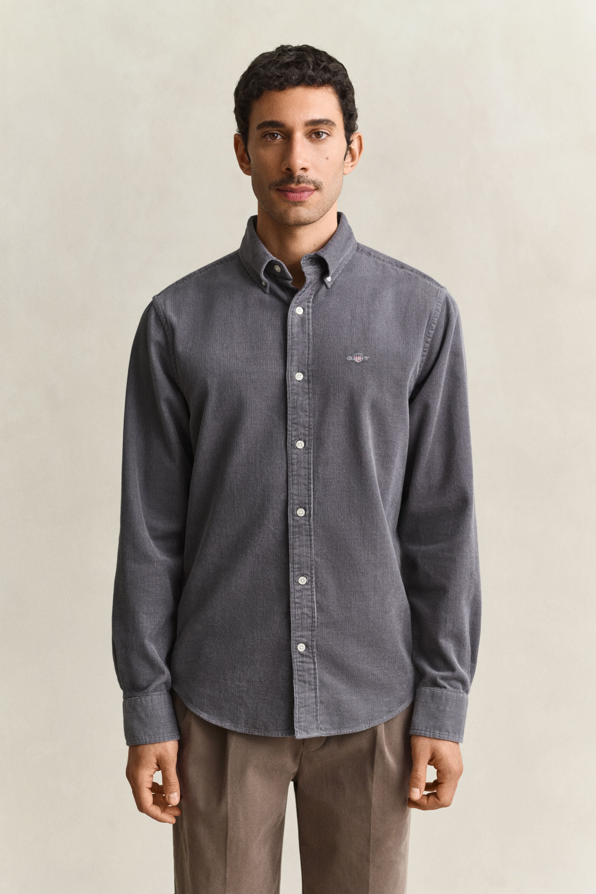 Chemise en velours côtelé