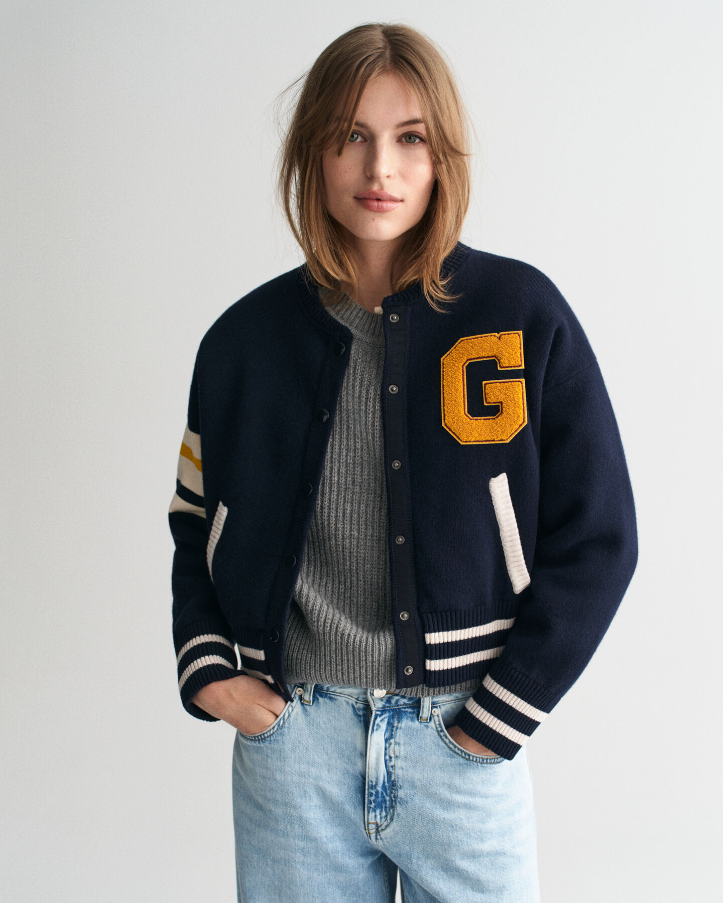 Veste Varsity de GANT en maille