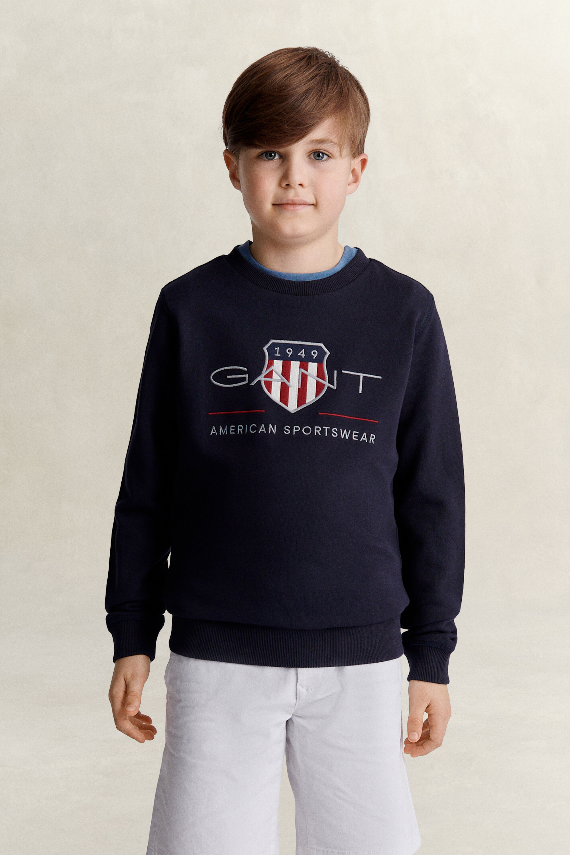 Sweat-shirt avec écusson issu des archives Ado