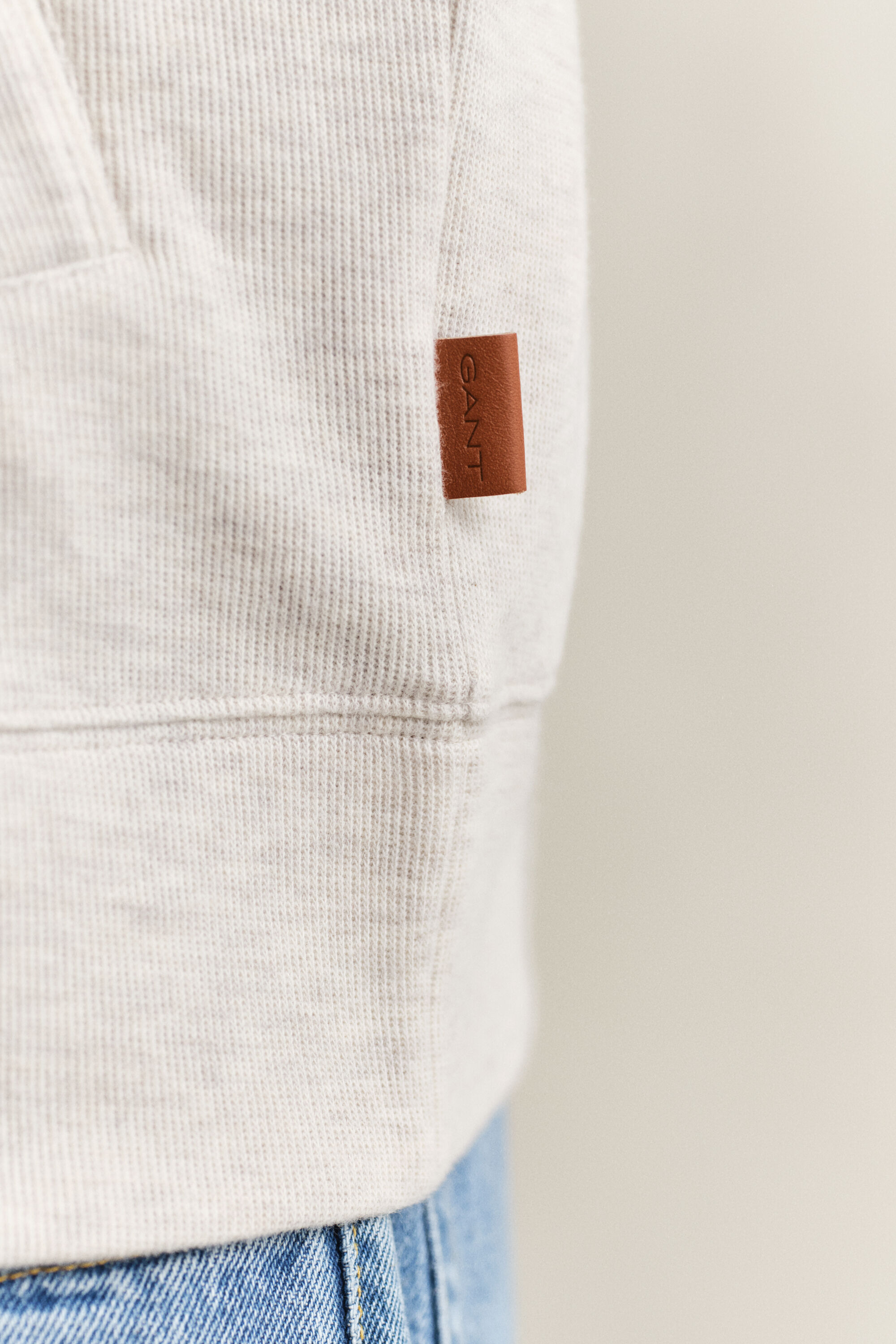 Sweat-shirt zippé Sacker Rib