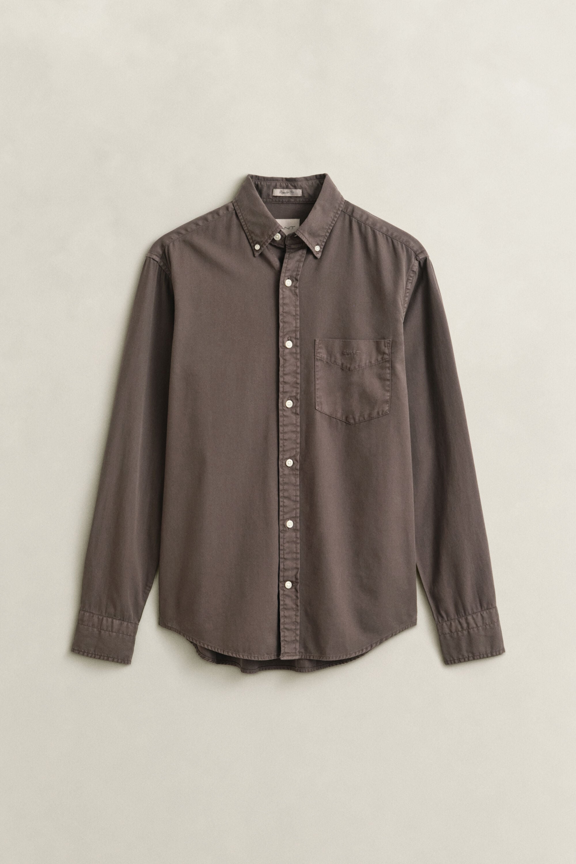 Chemise coupe regular en sergé