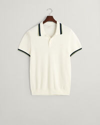 Polo en coton piqu&eacute;