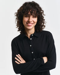 Robe en jersey de laine