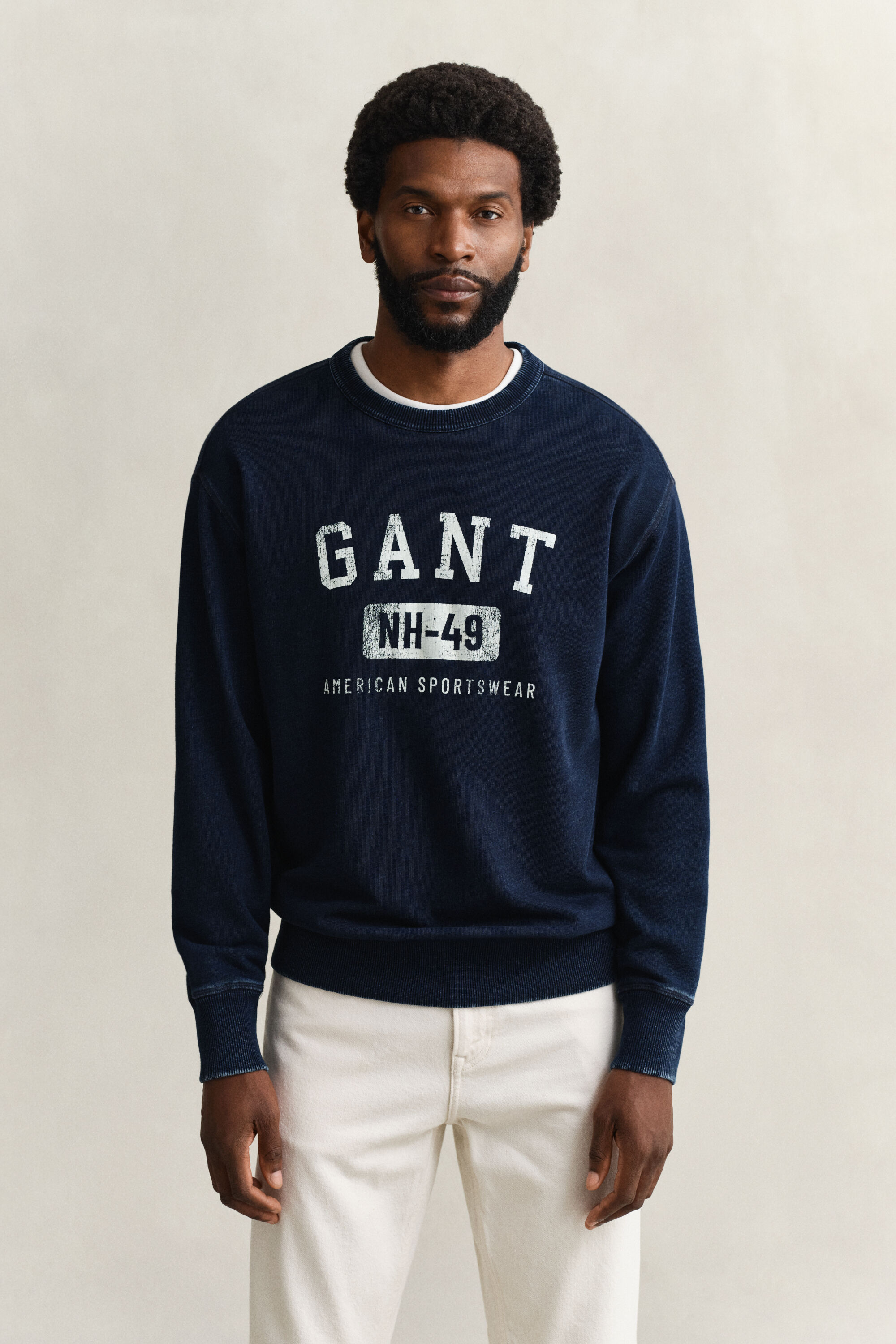 Sweat-shirt indigo