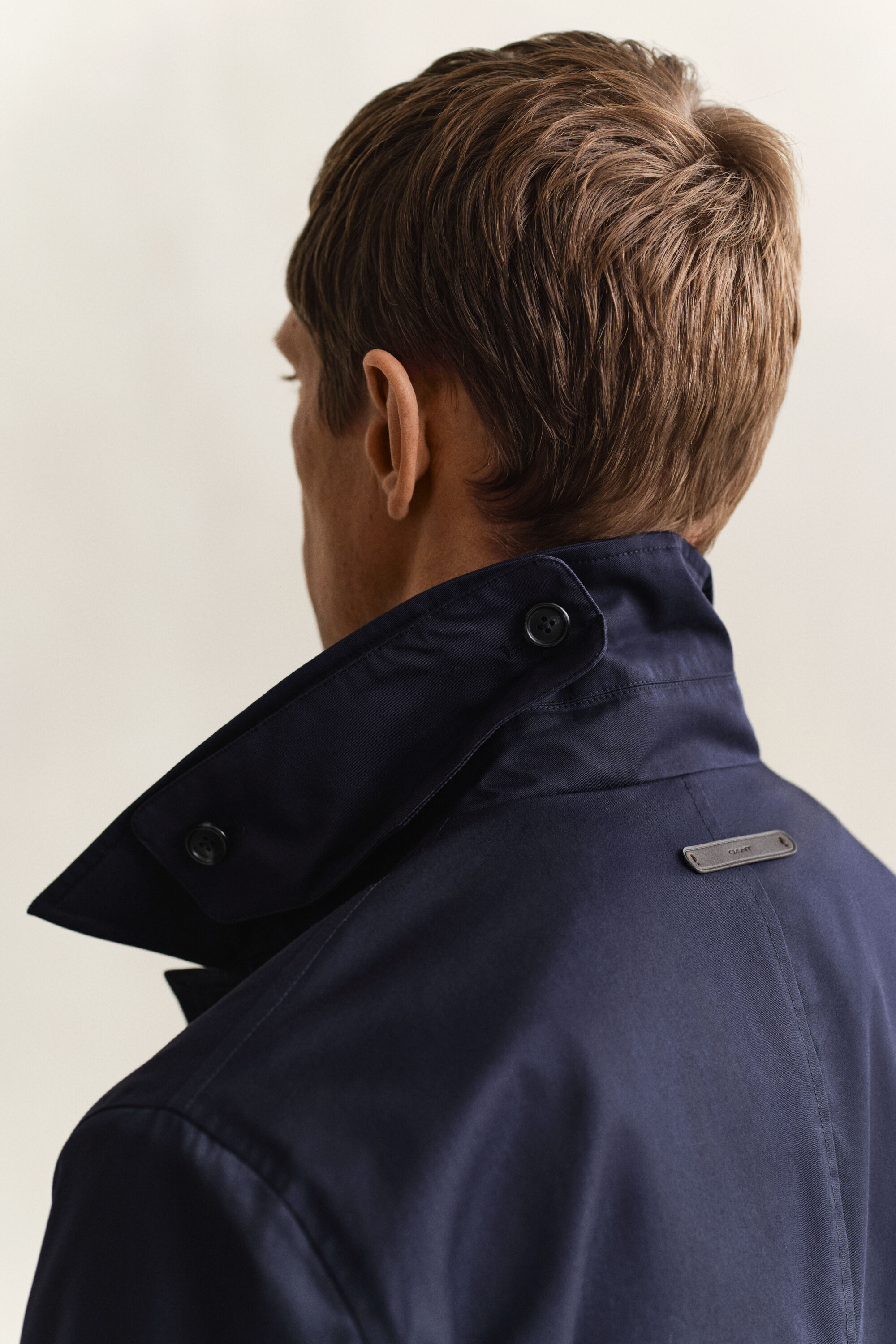 Caban en coton mélangé