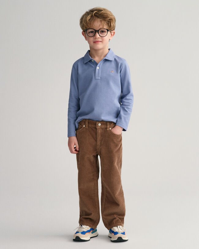 Pantalon relaxed fit en velours côtelé Kids