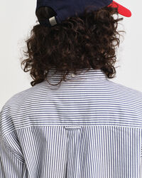 Chemise relaxed fit en coton Oxford Luxury à rayures