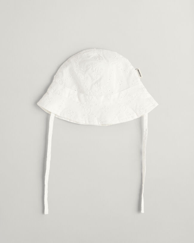 Chapeau en broderie anglaise Baby