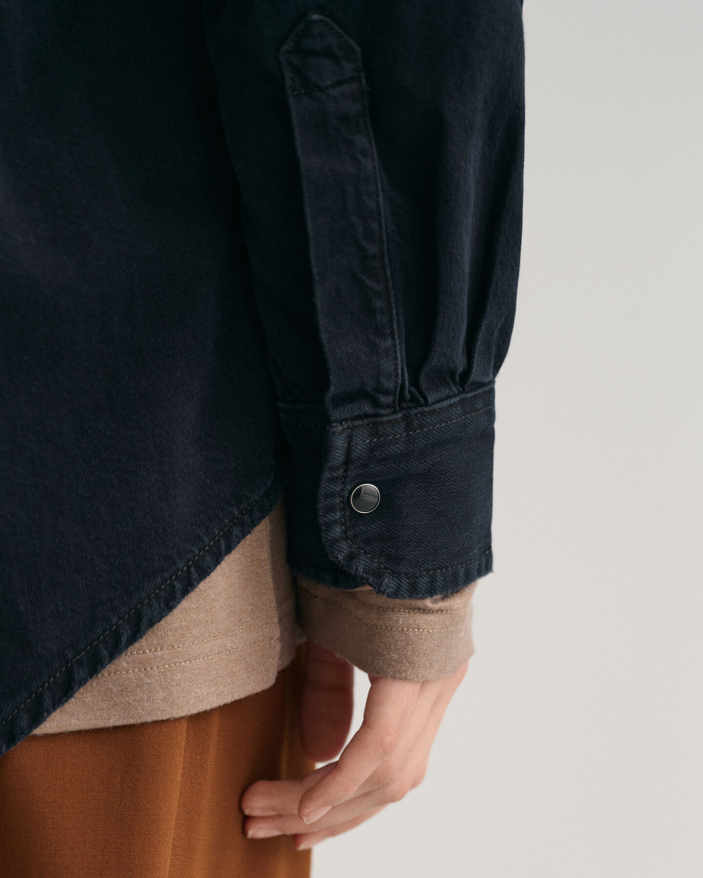 Chemise ultra-ample en denim