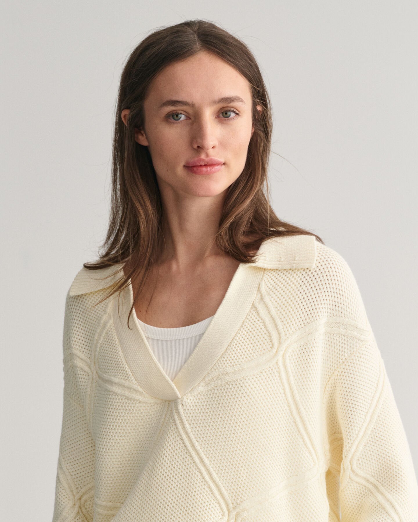 Polo Rugger en maille texturée