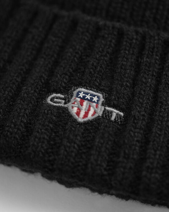 Bonnet en laine avec &eacute;cusson Ado