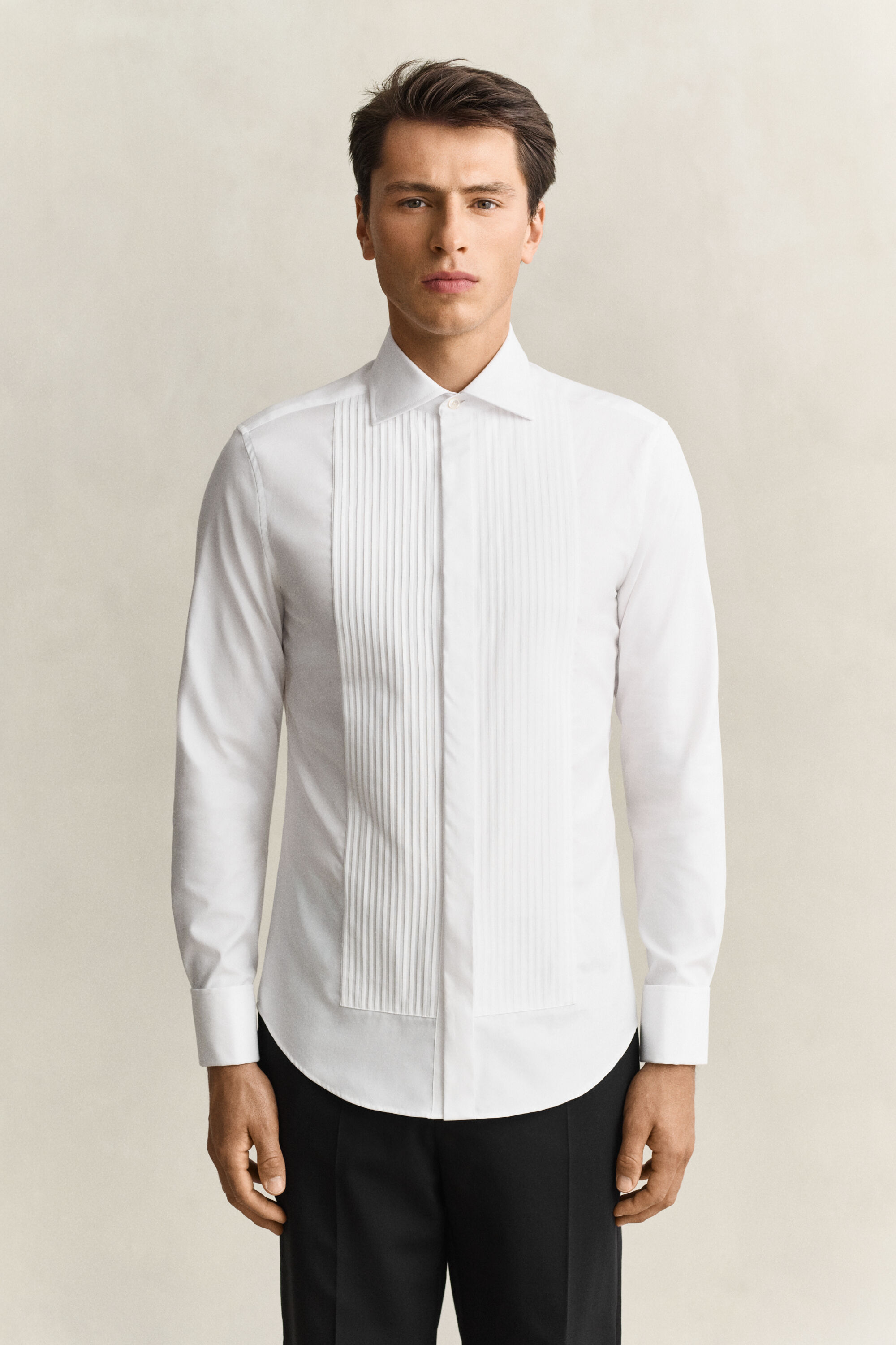 Chemise de smoking habillée