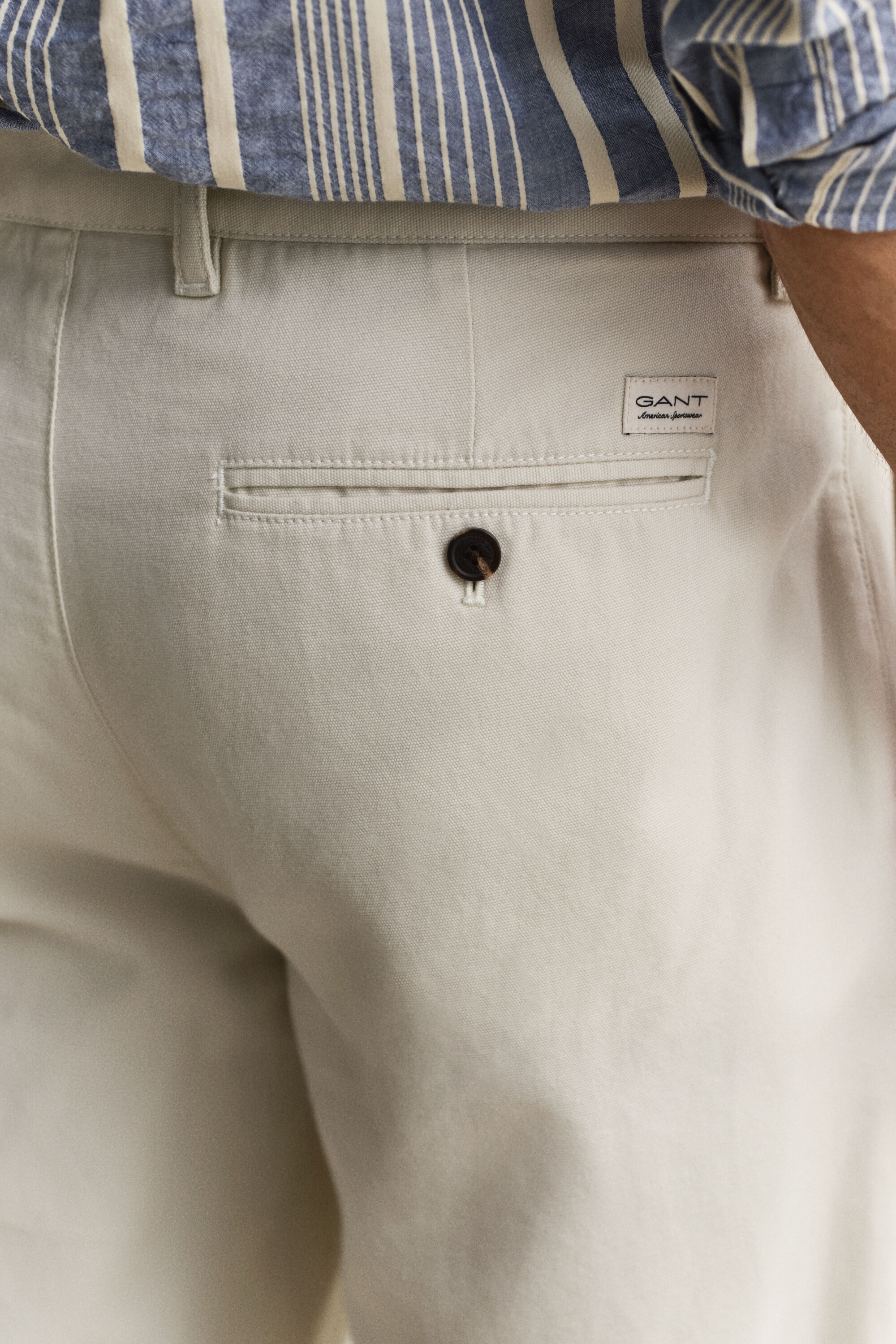 Pantalon chino en toile