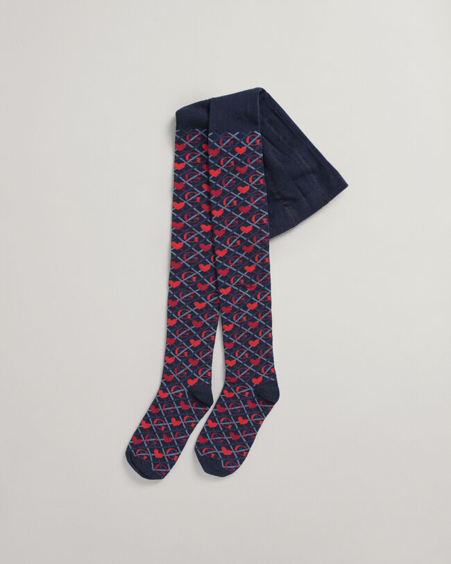 Collants à cœurs Girls