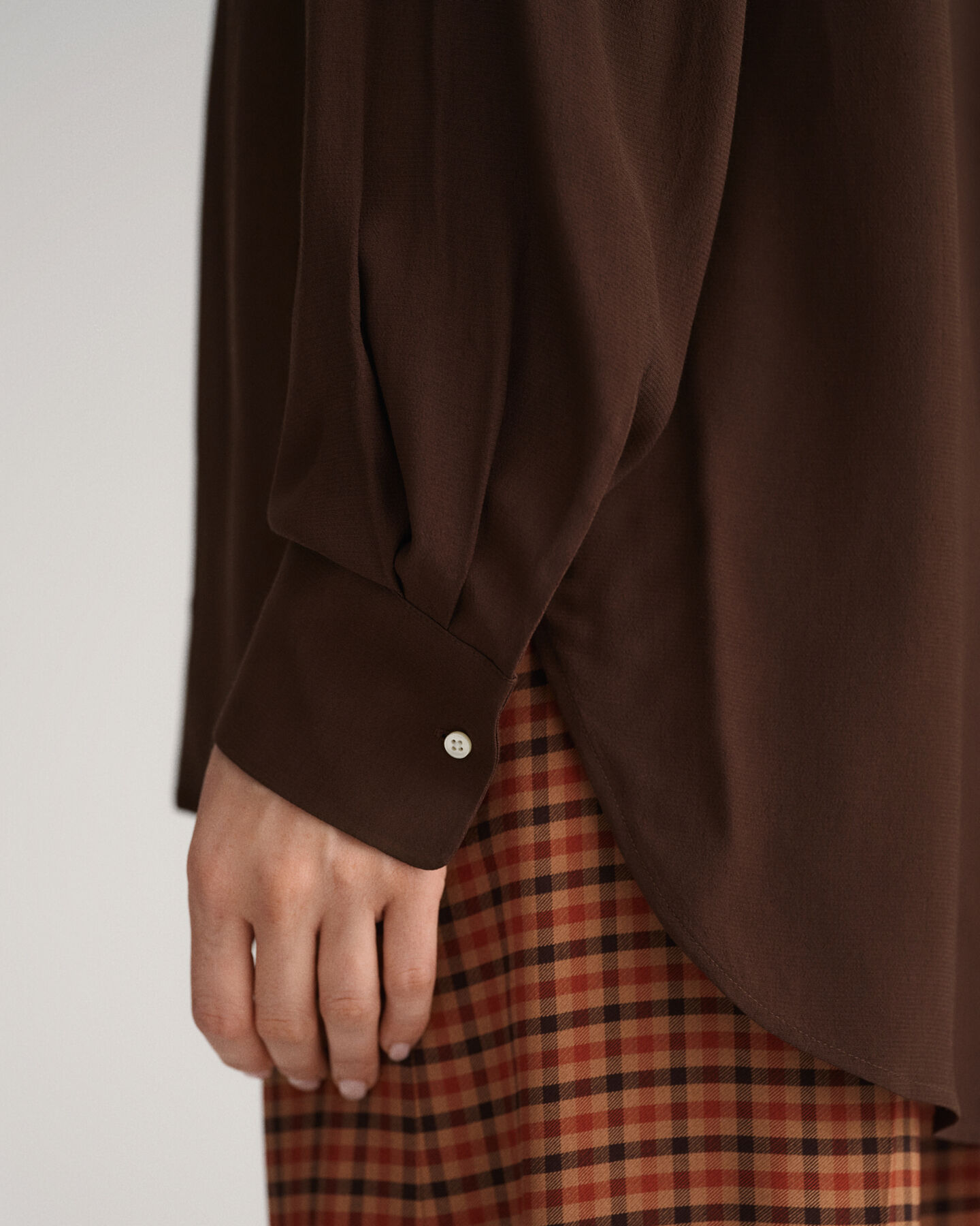 Chemisier &agrave; n&oelig;ud lavalli&egrave;re