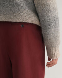 Pantalon de costume en sergé de laine