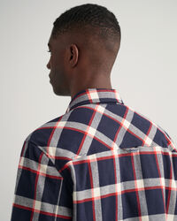 Surchemise en flanelle à carreaux