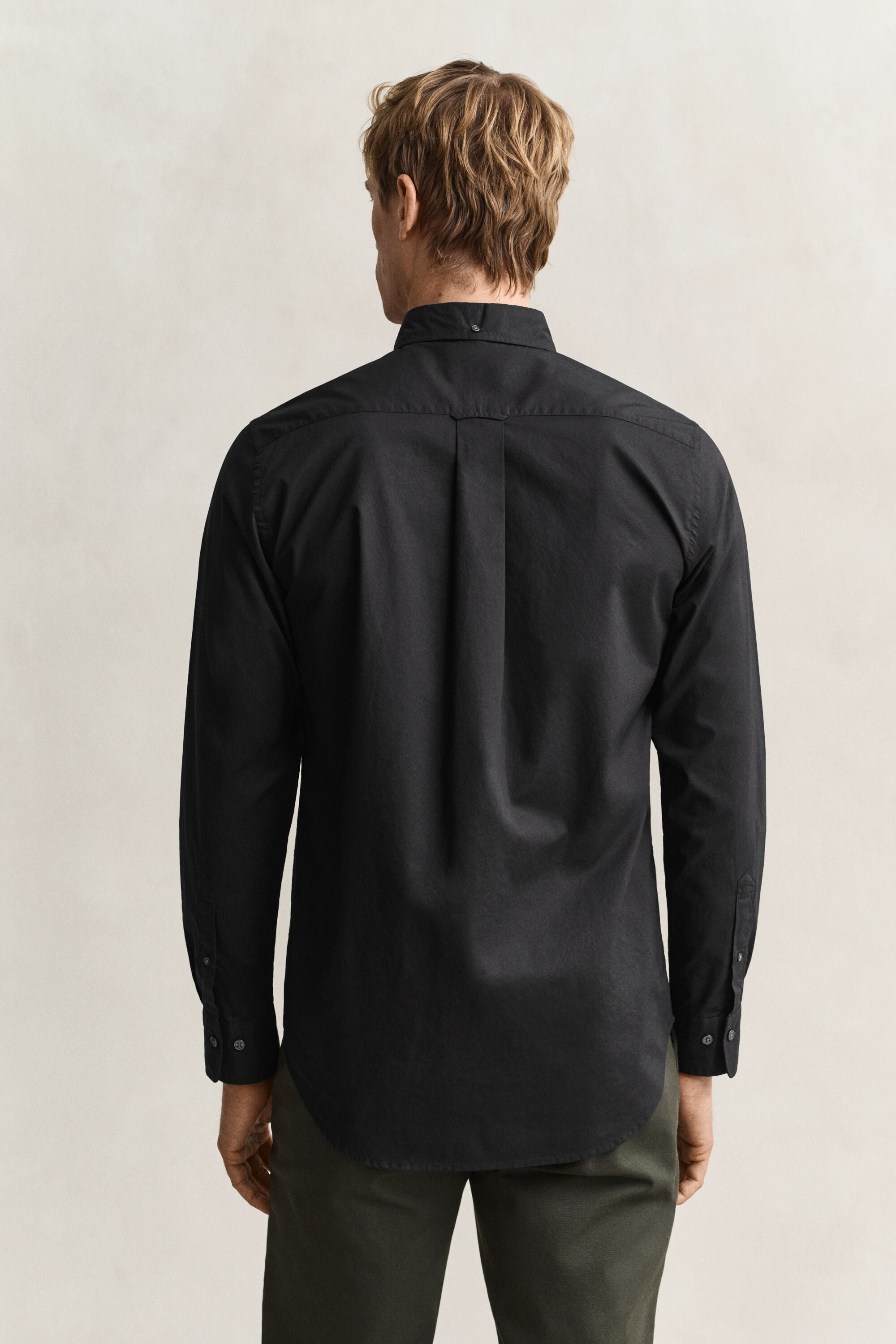 Chemise regular classique en popeline