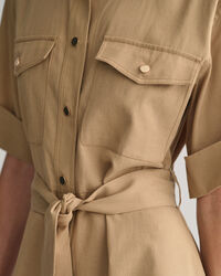 Robe-chemise à manches courtes Utility