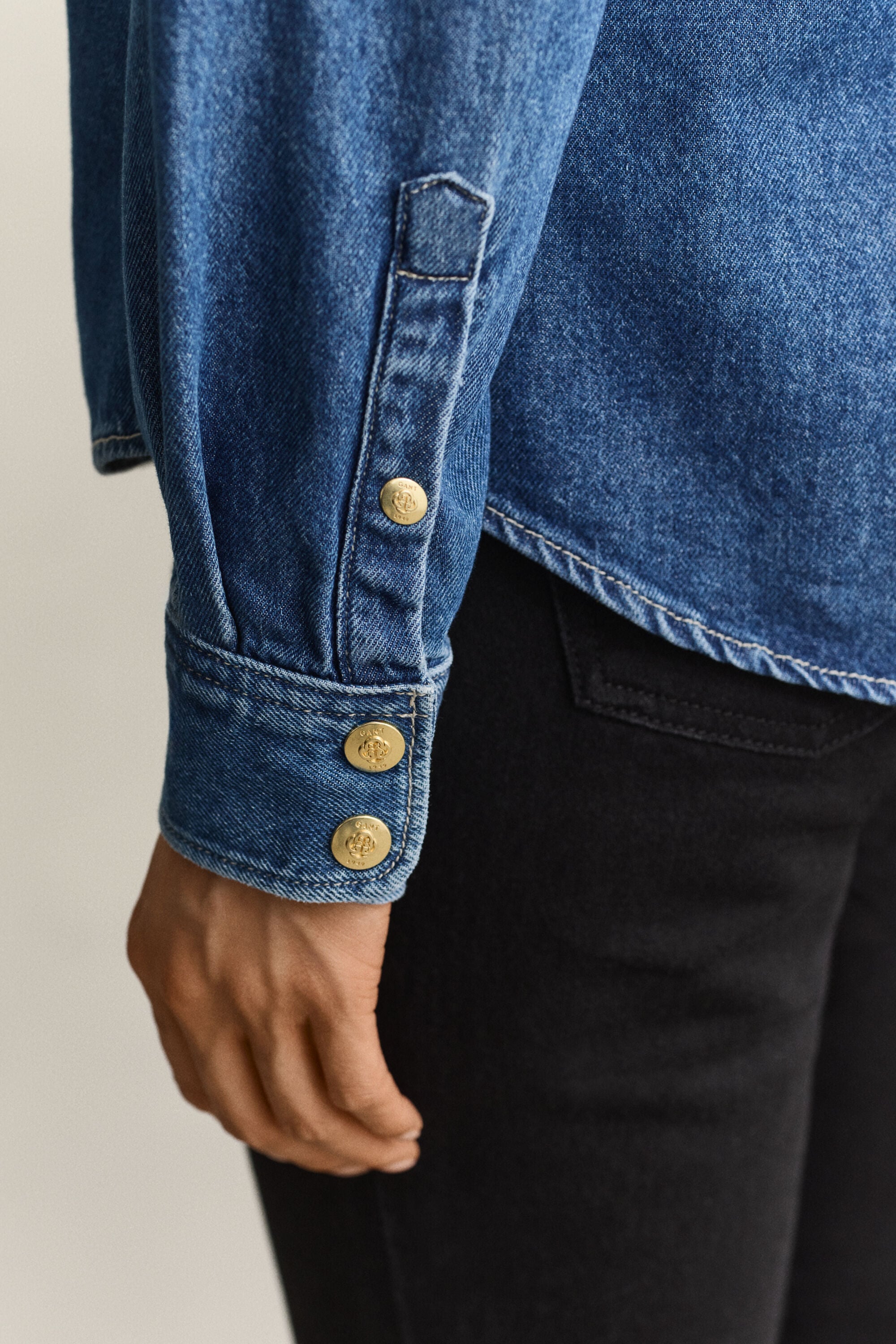 Chemise en denim