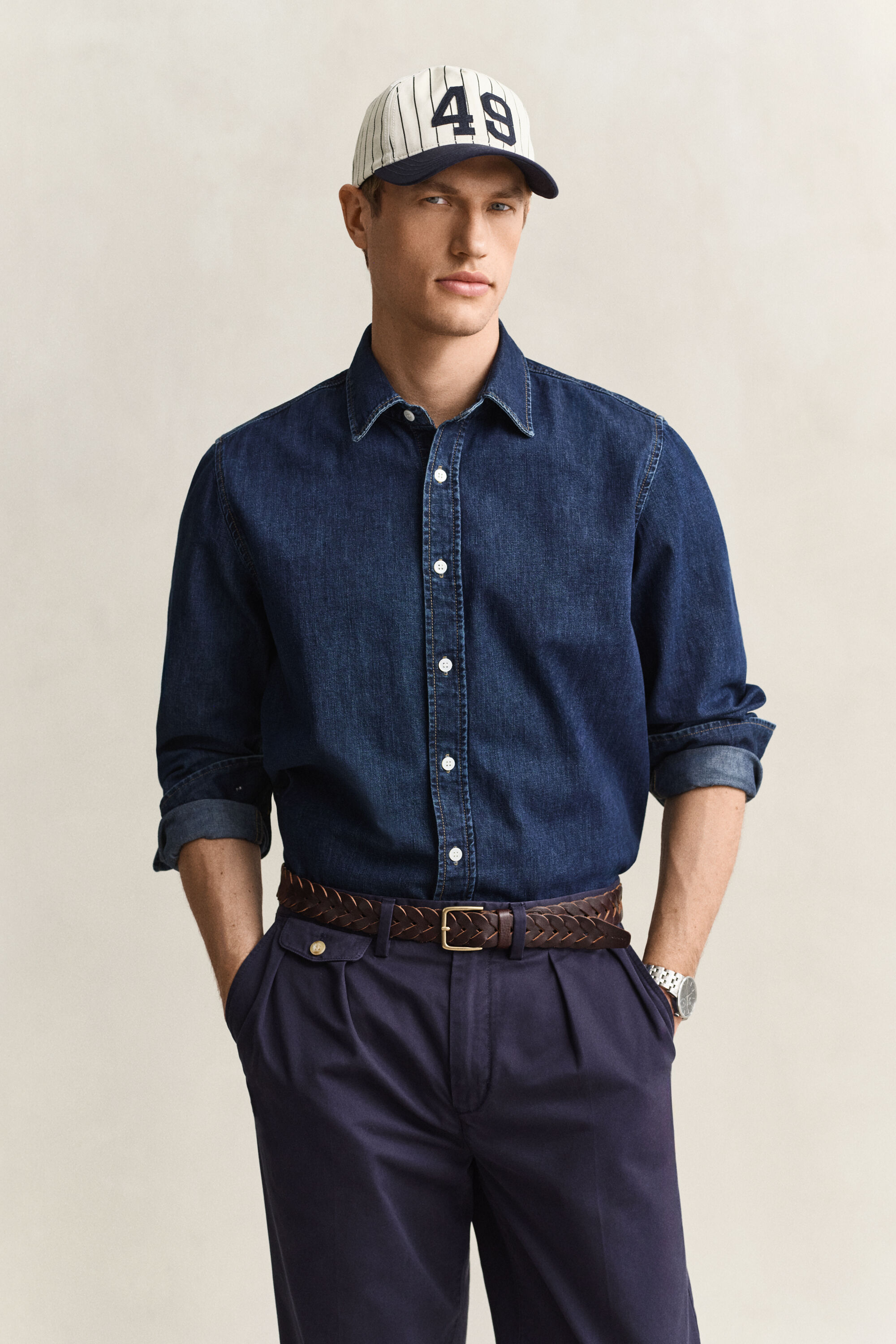 Chemise en denim