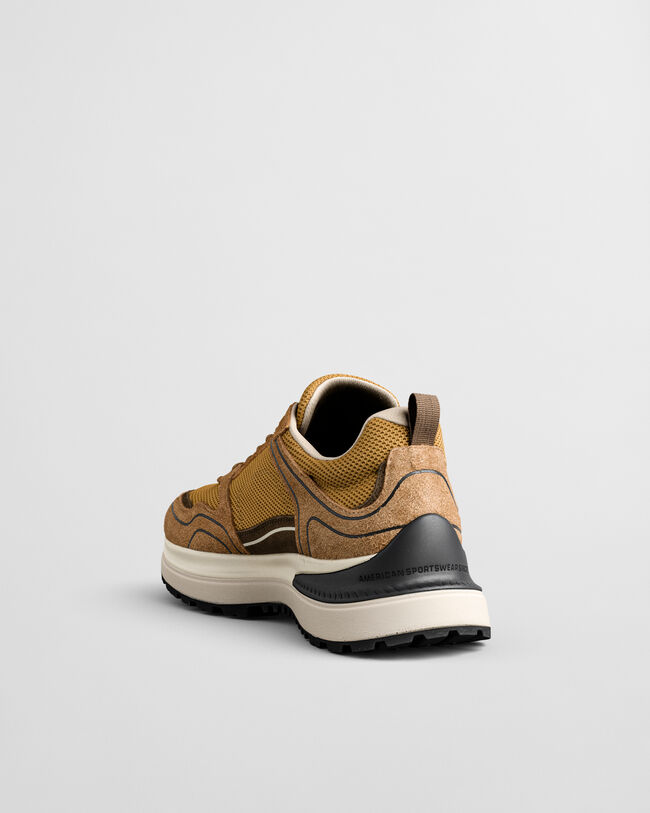 Baskets en daim et mesh Cazidy