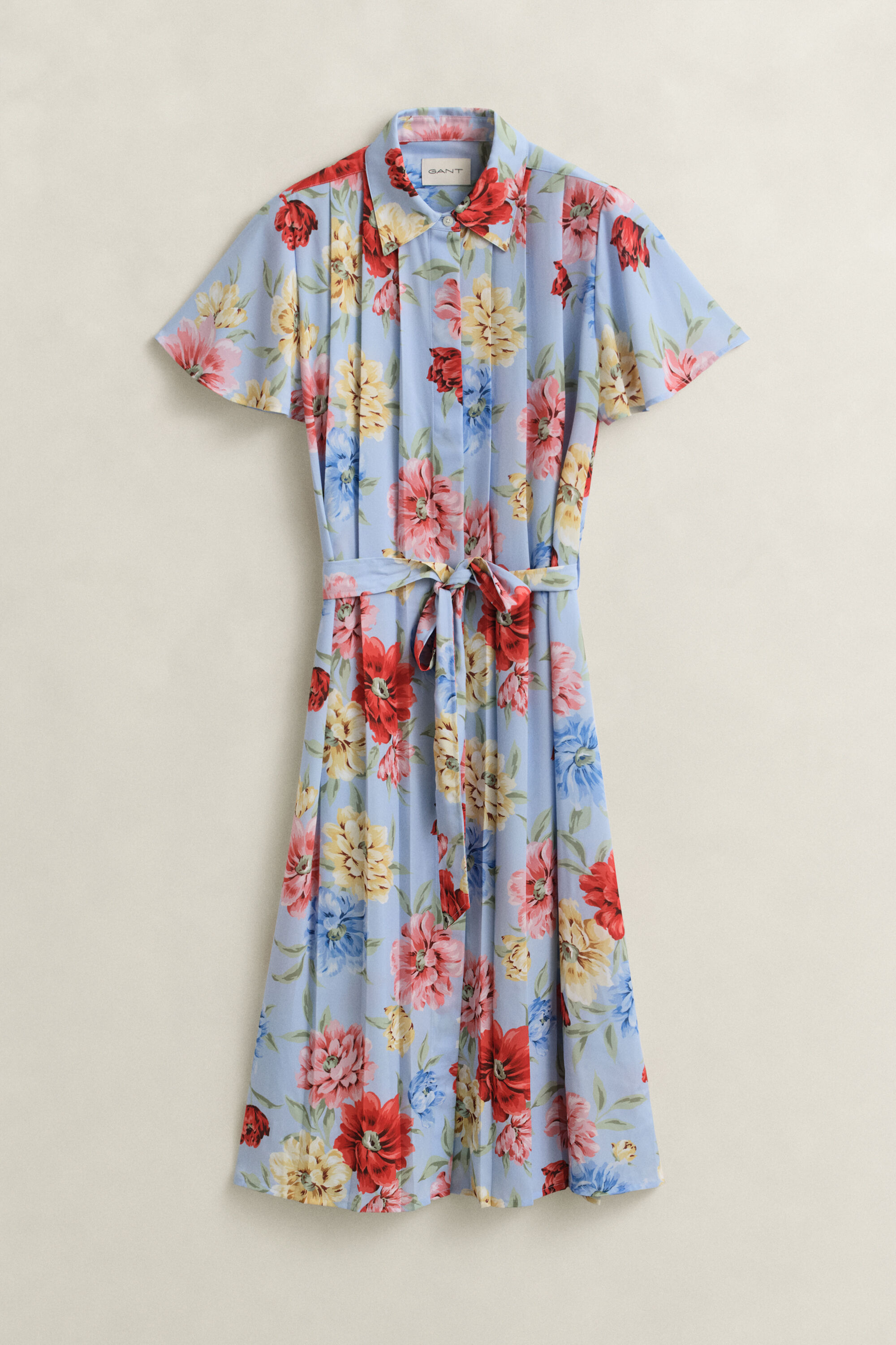 Robe-chemise florale