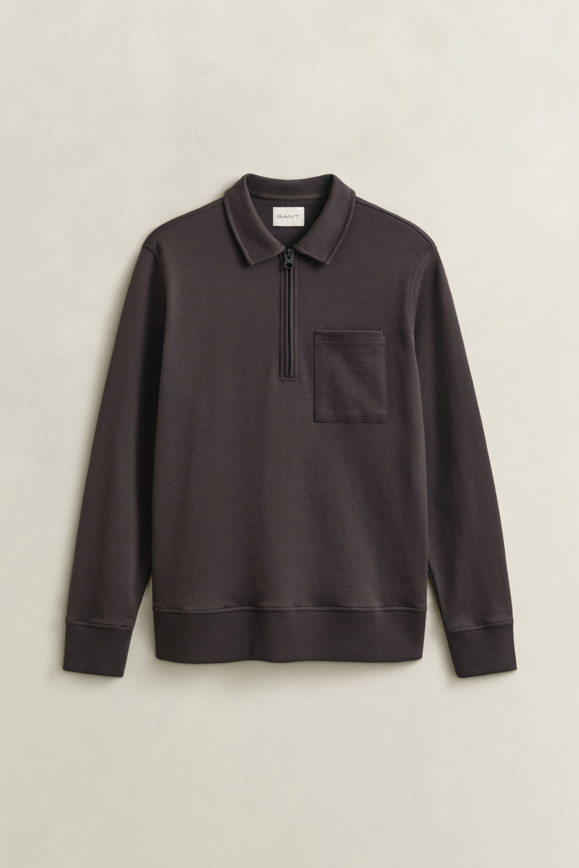Sweat-shirt à demi-zip