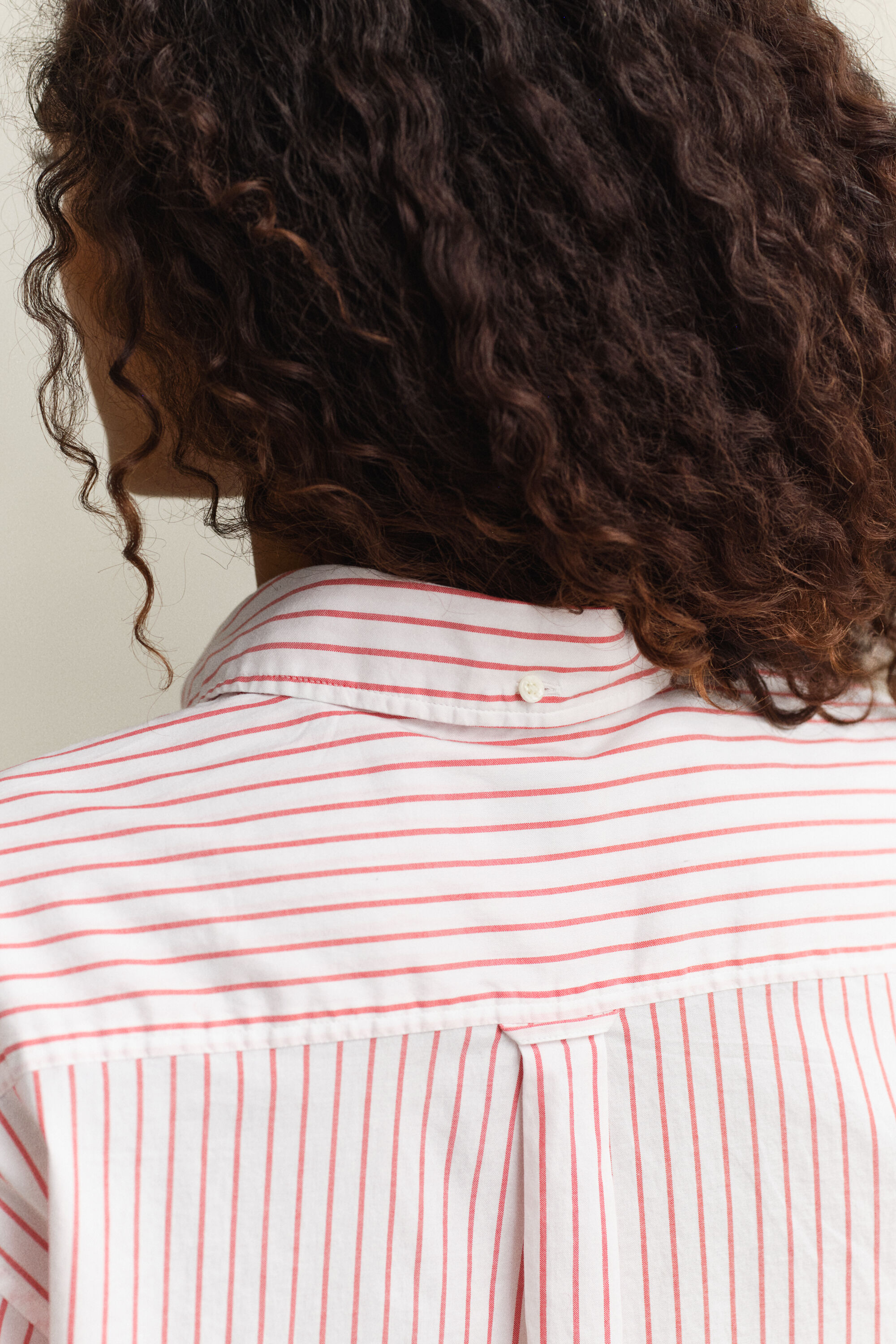 Chemise en coton Oxford à rayures Luxury