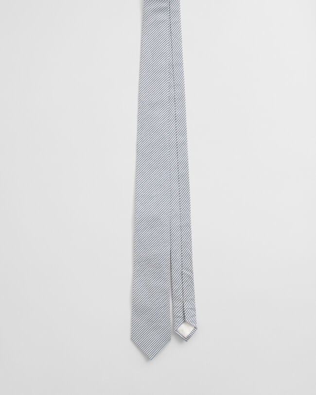 Cravate en seersucker