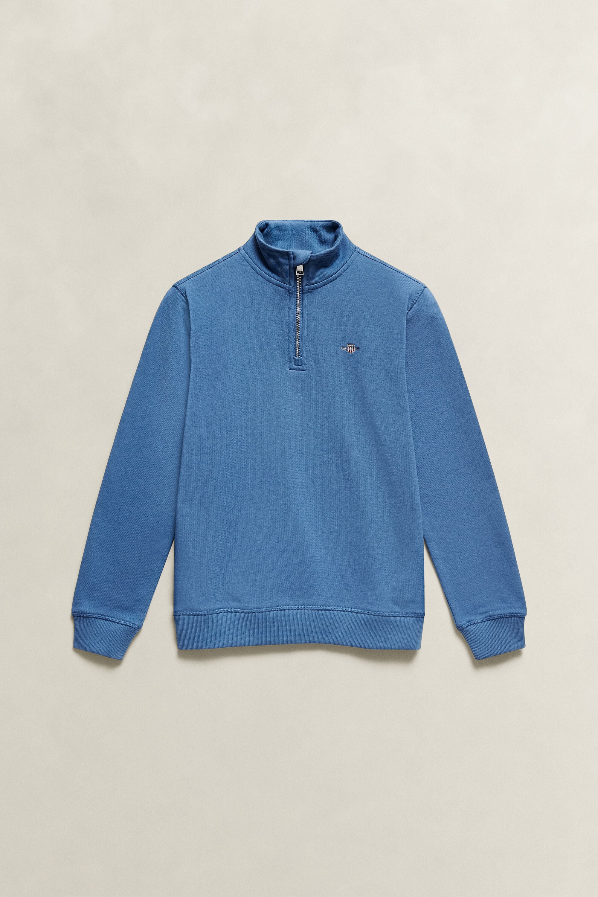 Sweat-shirt à demi-zip avec écusson Ado Garçon