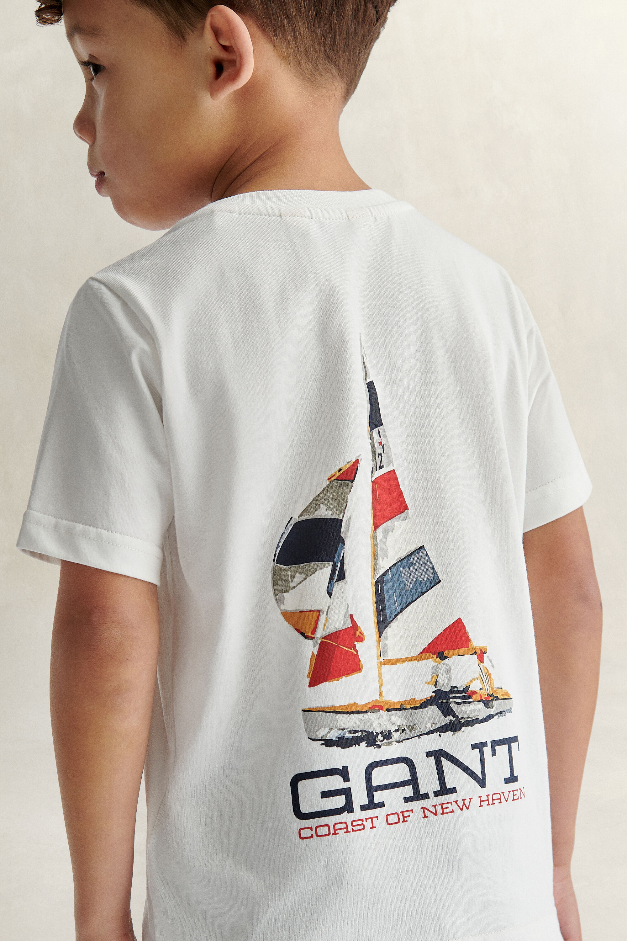 T-shirt avec logo marin Garçon