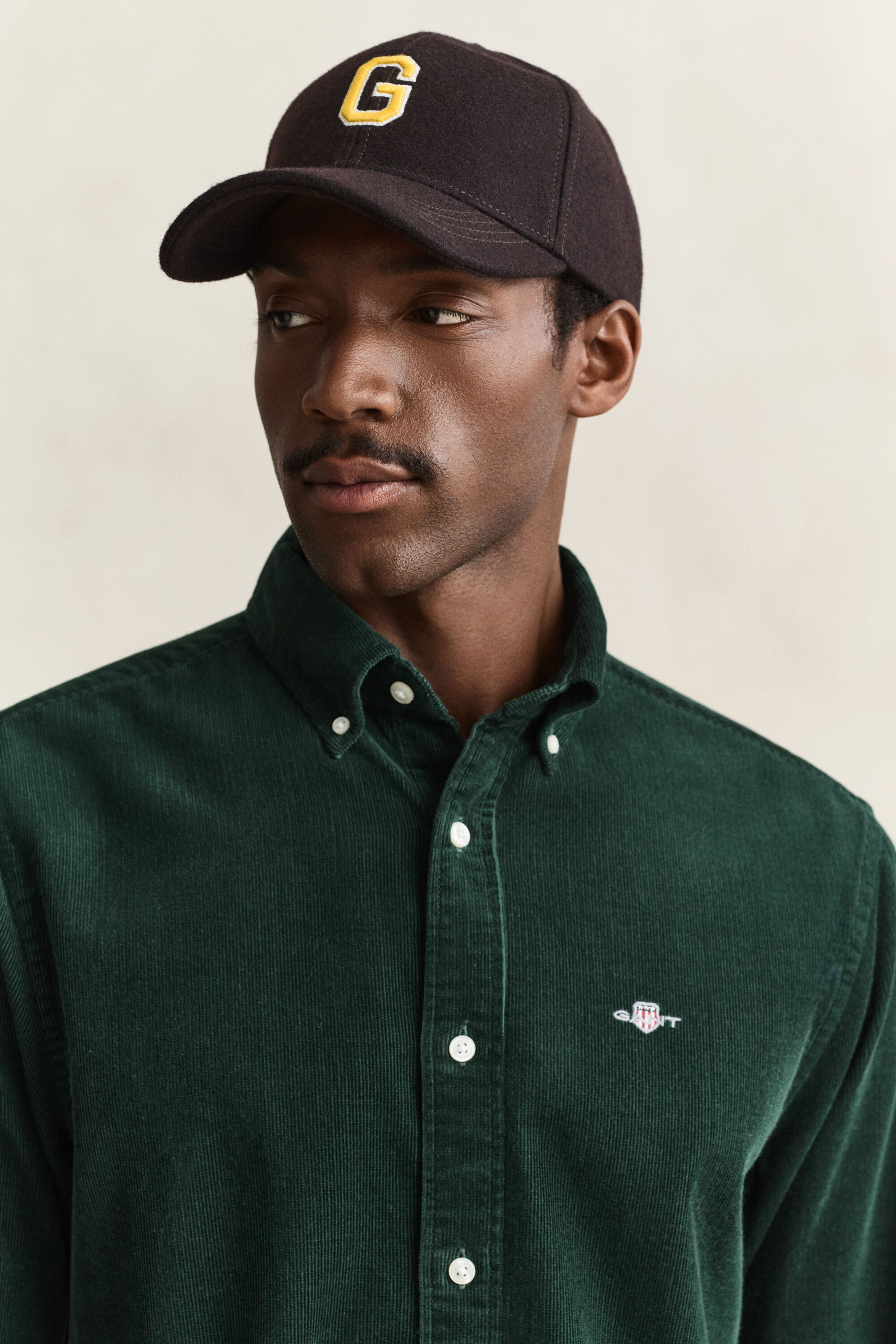 Chemise en velours côtelé