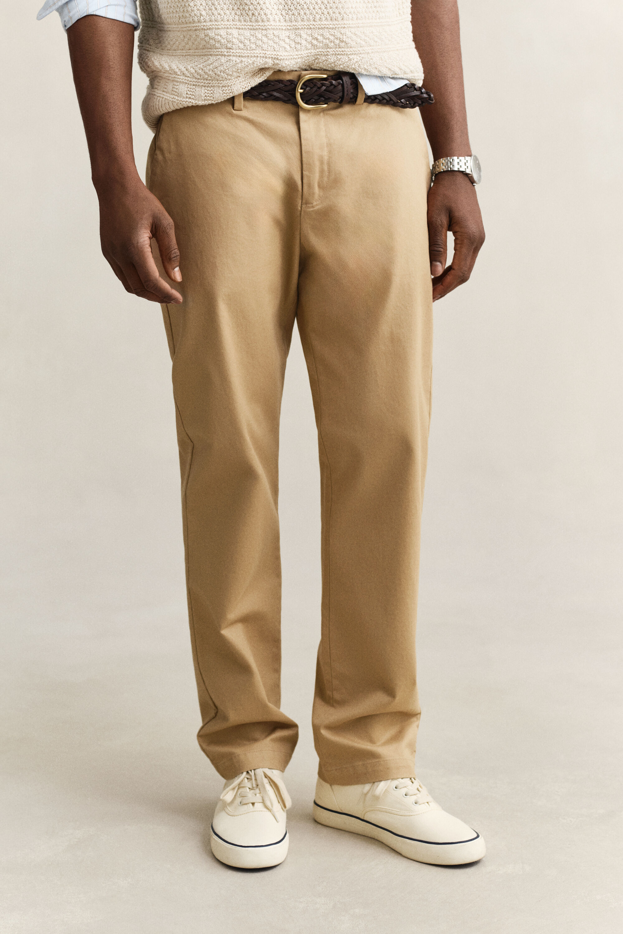 Pantalon chino coupe regular Smart