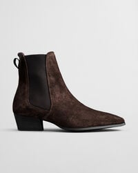 Bottines en daim Bassotte