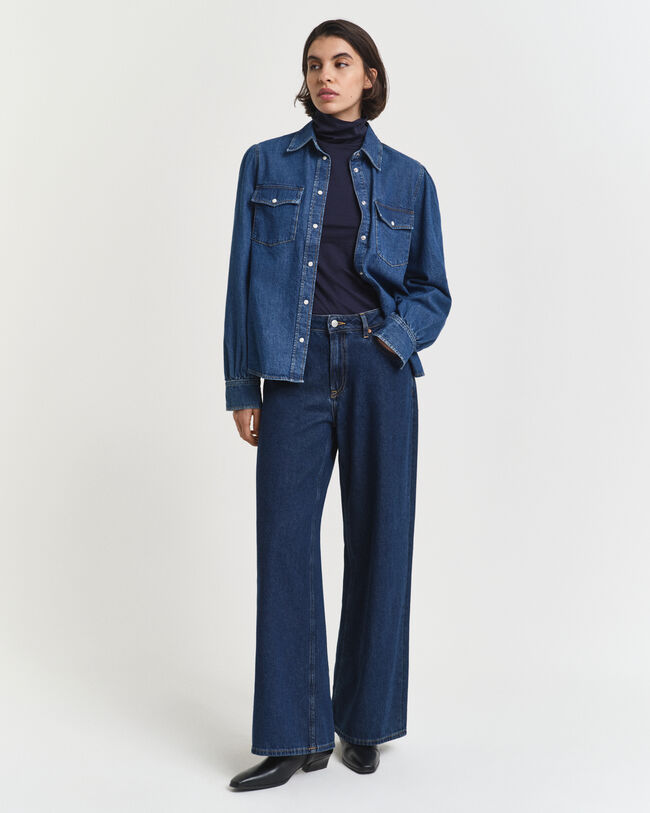 Haut col roulé en coton léger