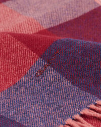 Écharpe à carreaux multicolores