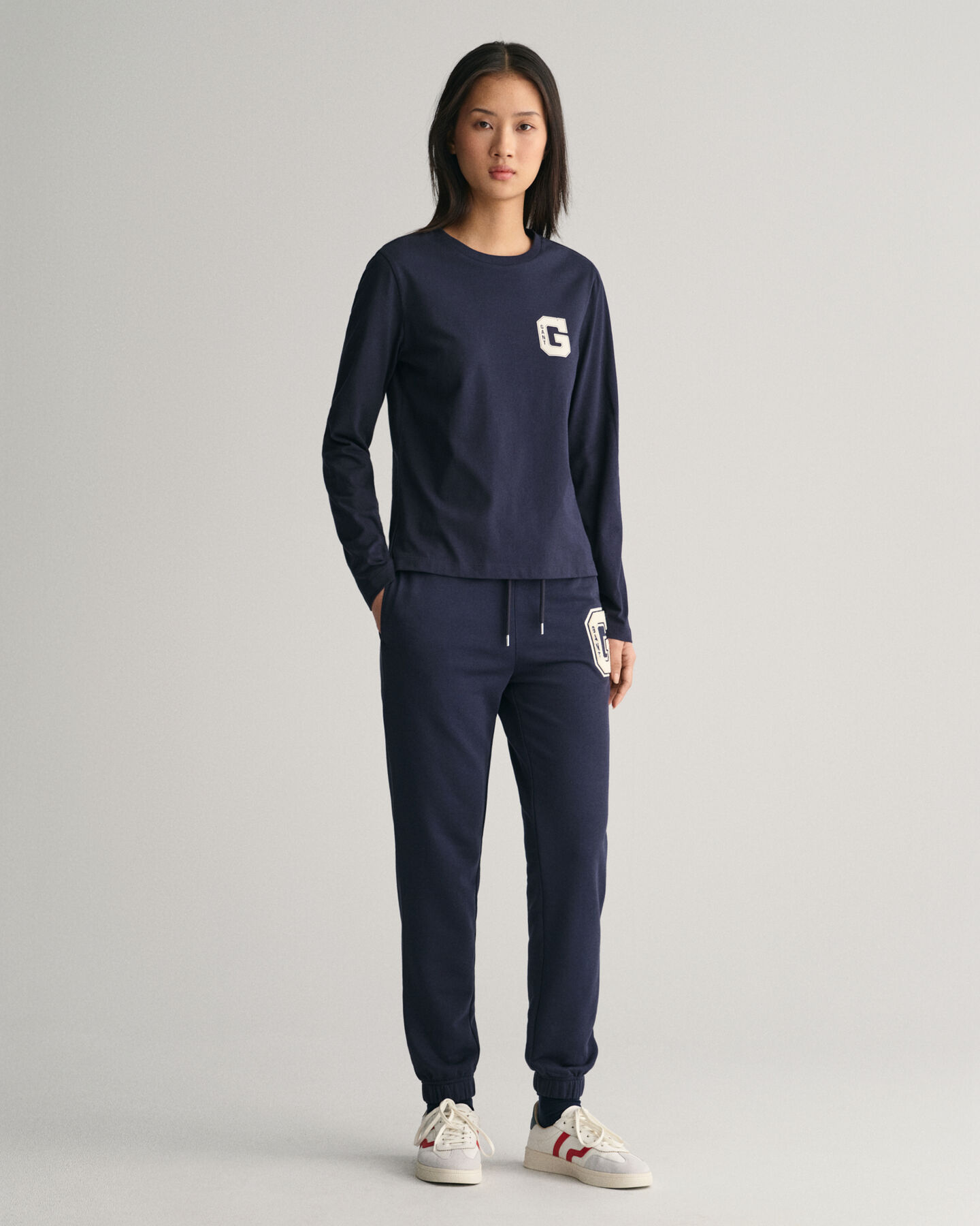 T-shirt G ras du cou &agrave; manches longues