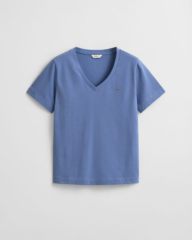 T-shirt col V Shield