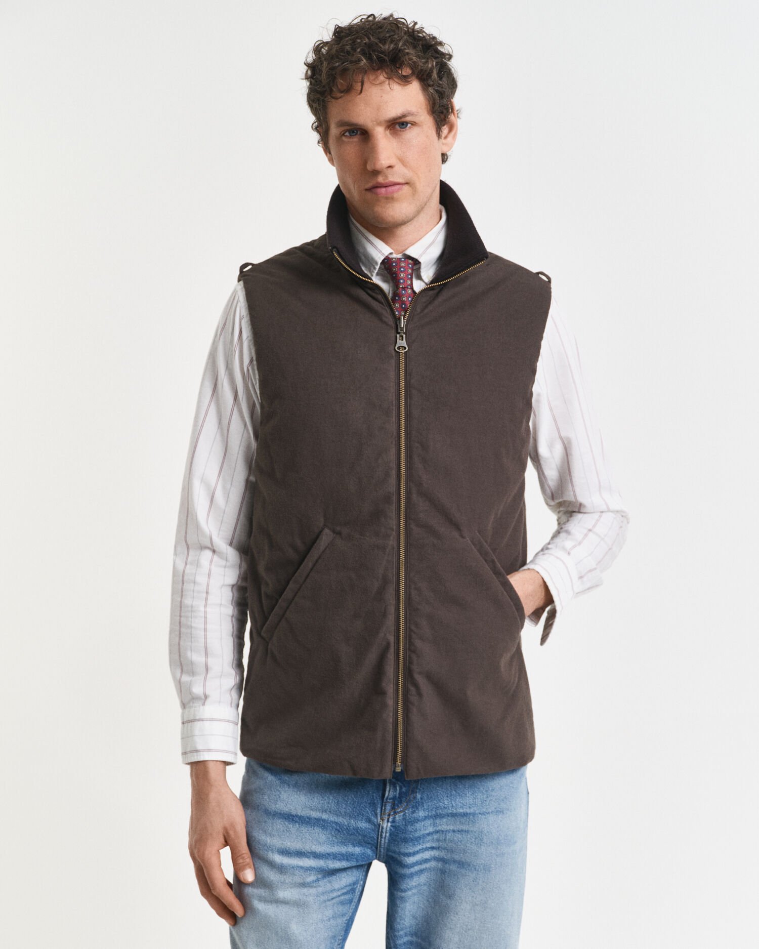 Veste en nubuck Decker