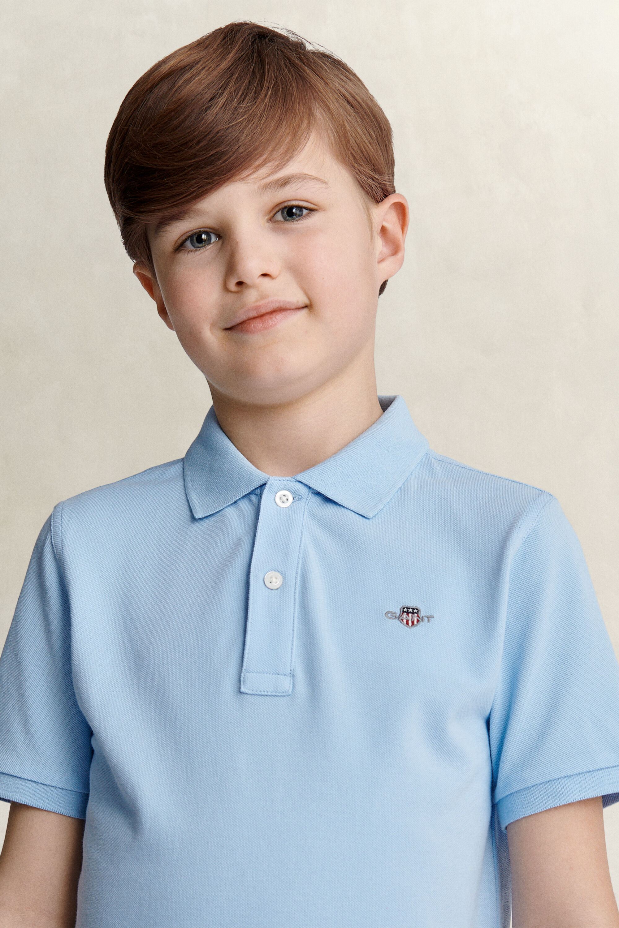 Pull façon polo Shield Ado Garçon