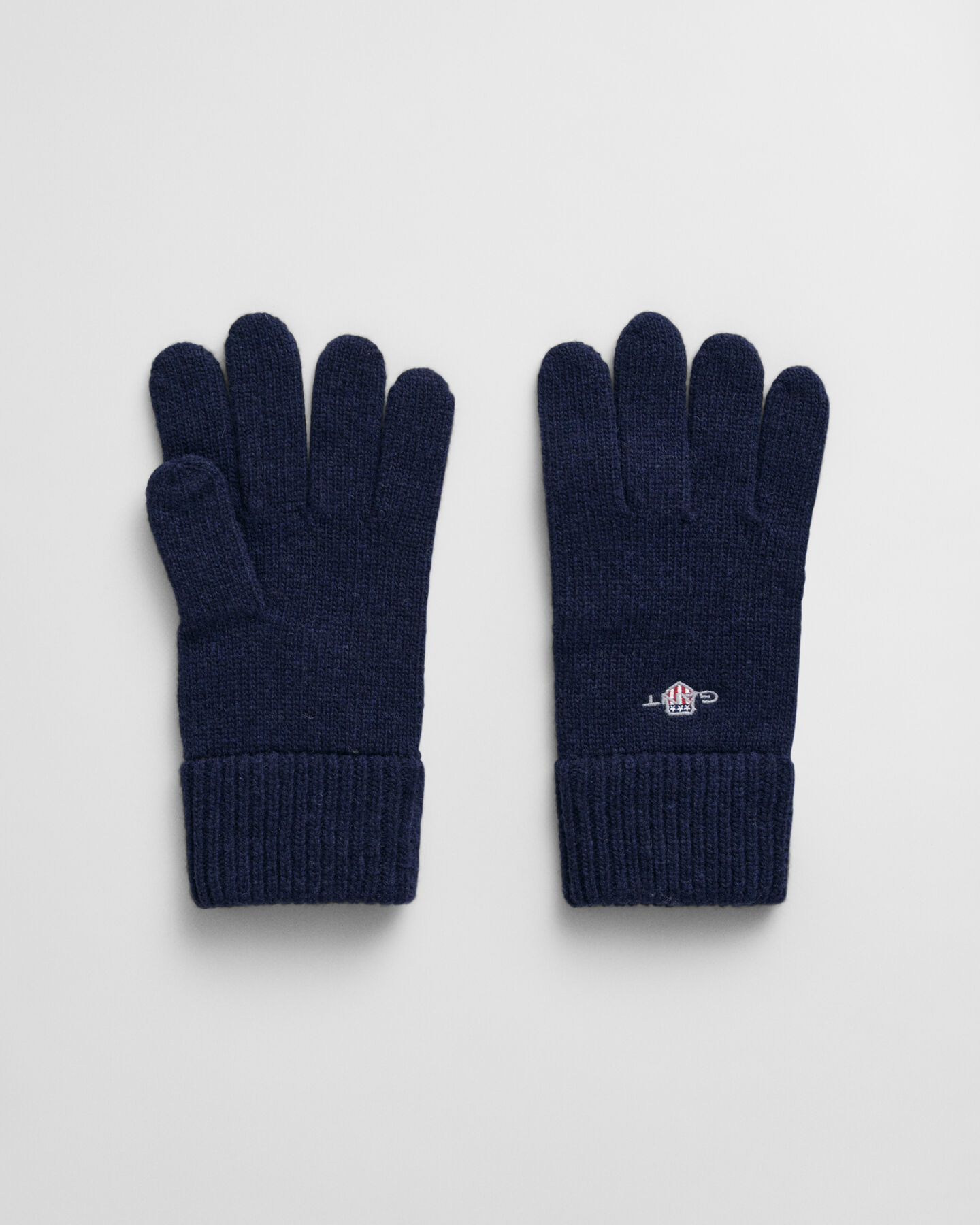 Gants en laine avec écusson