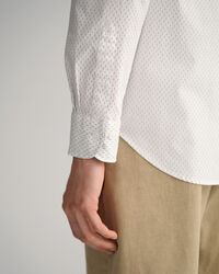 Chemise regular fit en coton Oxford imprim&eacute;