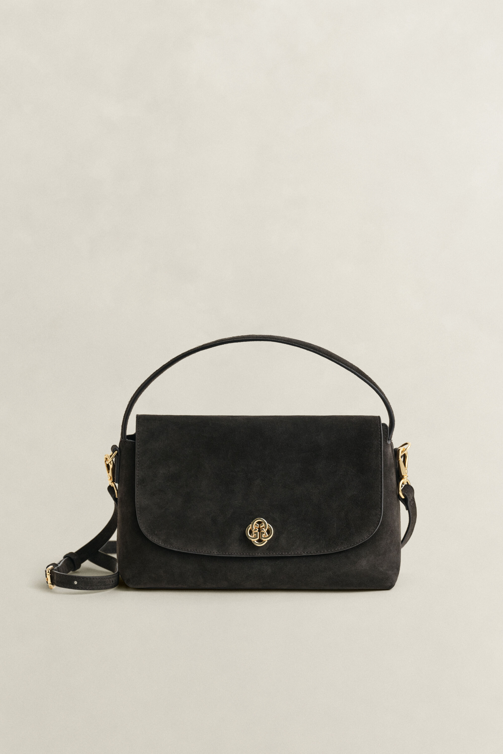 Sac à bandoulière en daim souple