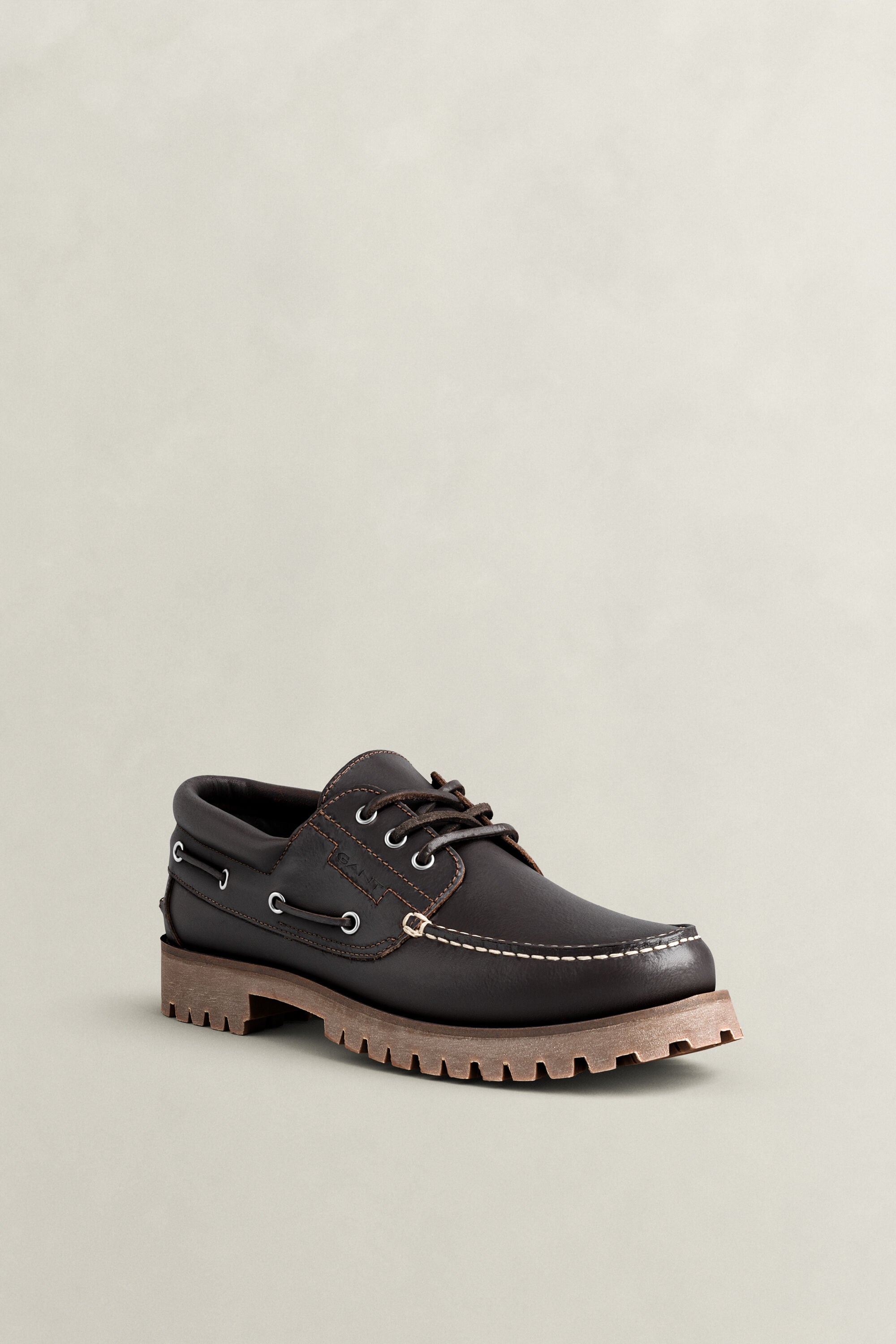 Chaussures bateau en cuir Tratton